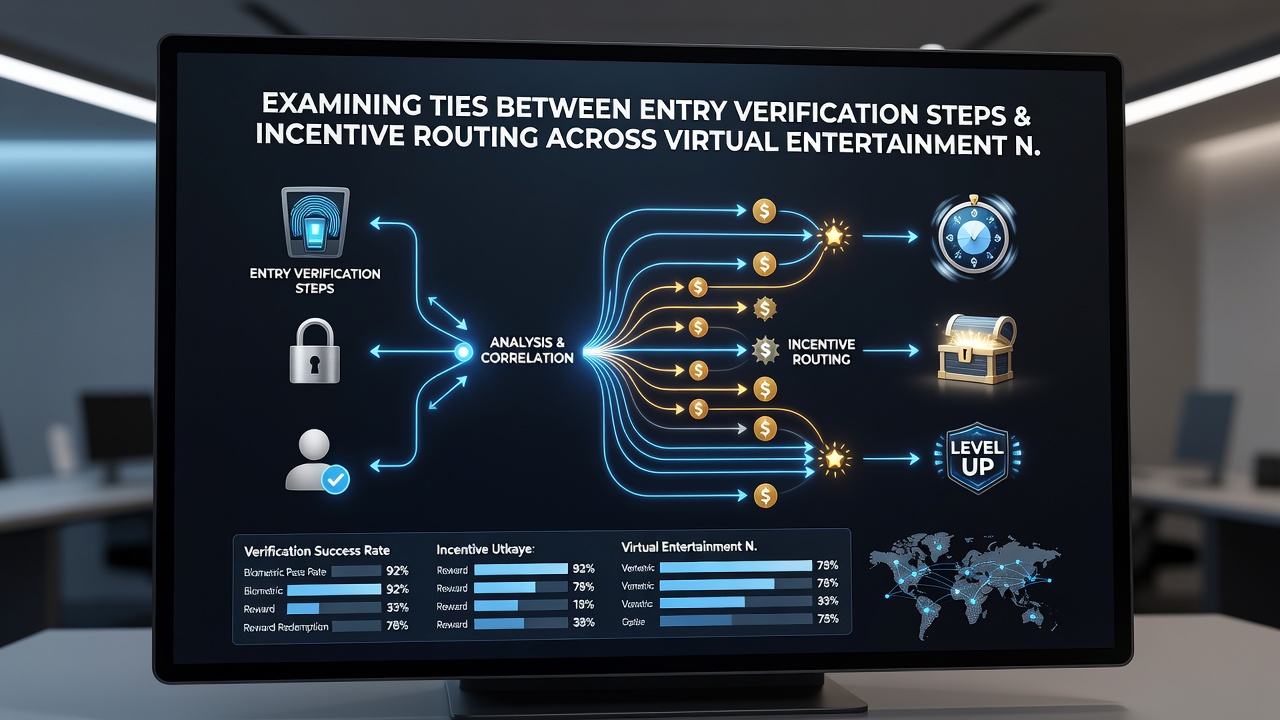 Flowchart illustrating how verified entry data routes incentives through secure gateways in online entertainment platforms